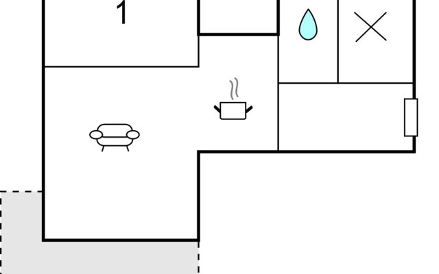 Beautiful Apartment in Lermoos With 1 Bedrooms