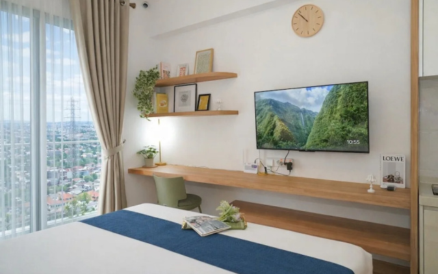 Studio Japandi Areum Residence At Sky House Bsd – Guest Rooms – Legok