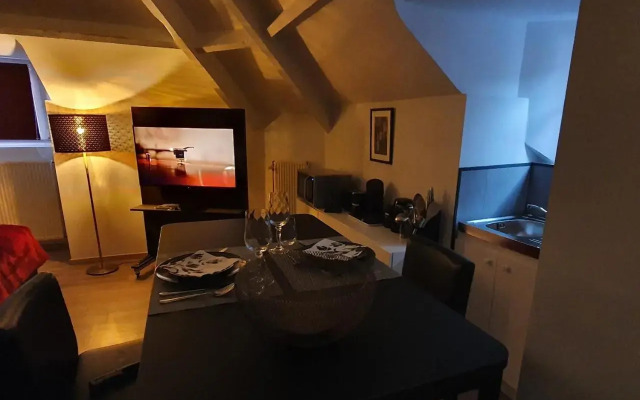 Charmant studio avec grande baignoire