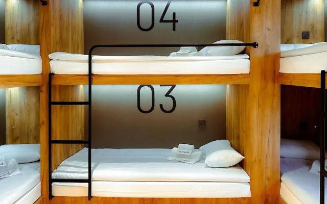 UBPOD capsule hotel in Mongolia