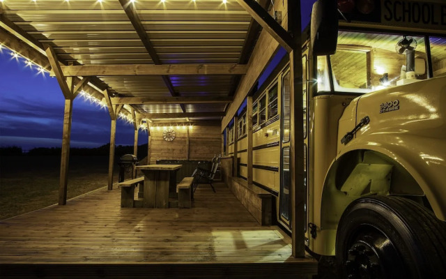 American School Bus - Blossom Farm