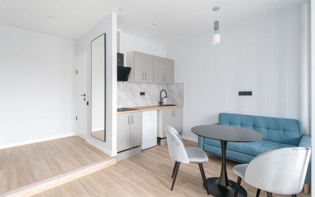In an apartment on Nikitina Street