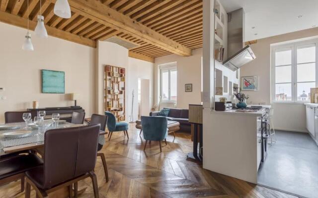 Capucins - 2 chambres et un bureau au calme - - Appartement 2beapart