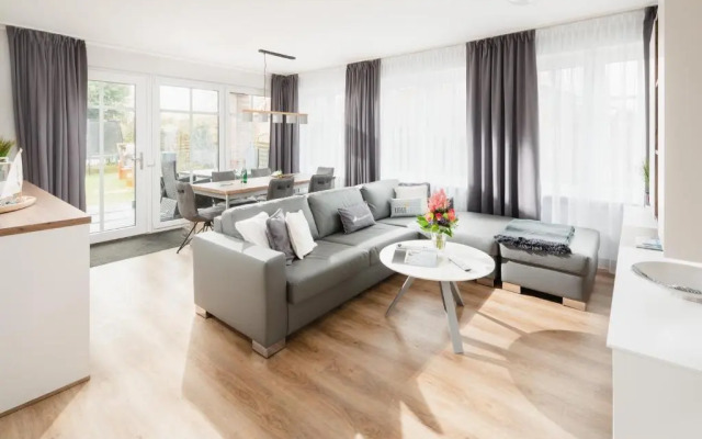 Winkelschiffchen IV mit Sauna