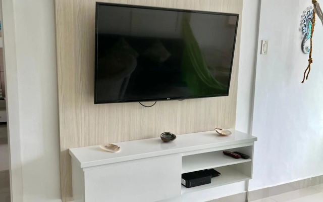 Apartamento en el Rodadero, Confortable y amplio, con vista al mar, a 80mt de la playa, DELAMAR Apartmet - Apartment in 圣玛尔塔 - Photo 4