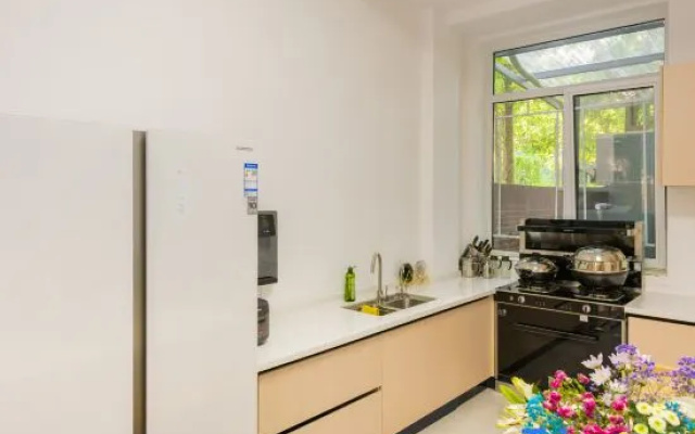 Langduoduo Homestay (Xingfu Shoreline Seaside Park) – Kitchen – Yantai