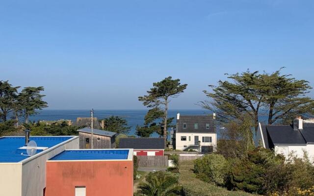 Maison neuve Vue Mer 4 étoiles avec SAUNA à 150m de la plage à PLEUMEUR-BODOU - Ref 242