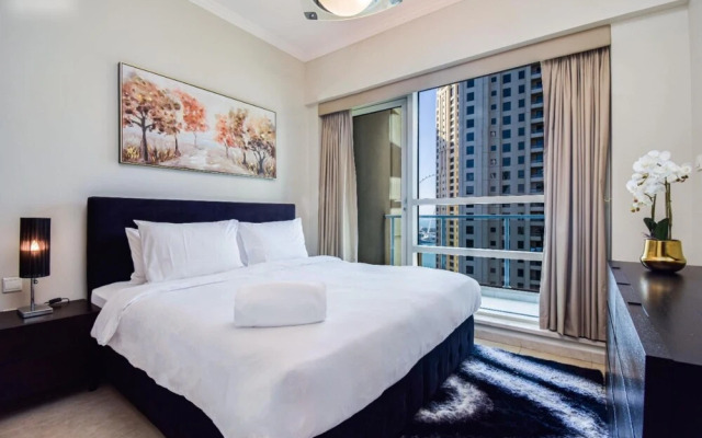 2B Apt With Waterfront View JBR