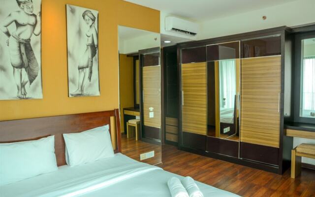 Cozy Pool View Kemang Village Residence Apartment with Direct Access To Mall