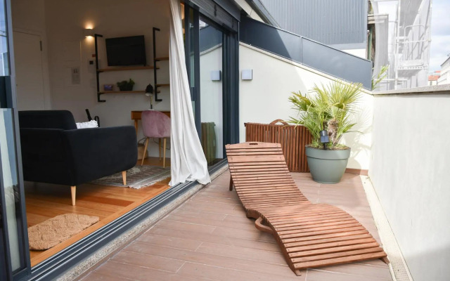Charmosa penthouse 2 quartos - Batalha - Porto