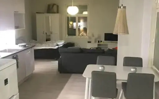 Valoisa avara yksiö loistavalla sijannilla