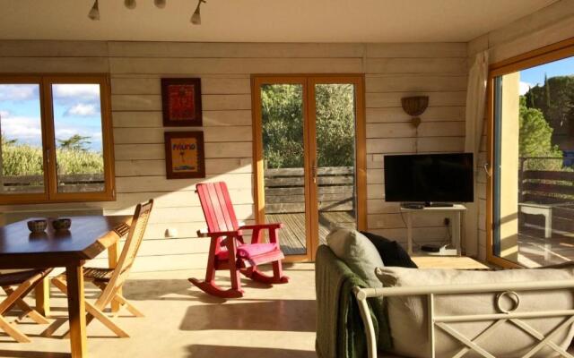 La Poussada, maisons écologiques avec vue mer