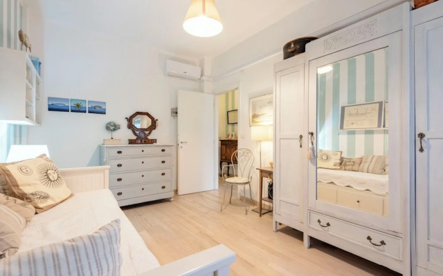 Stylish flat balcony near Rapallo Castle