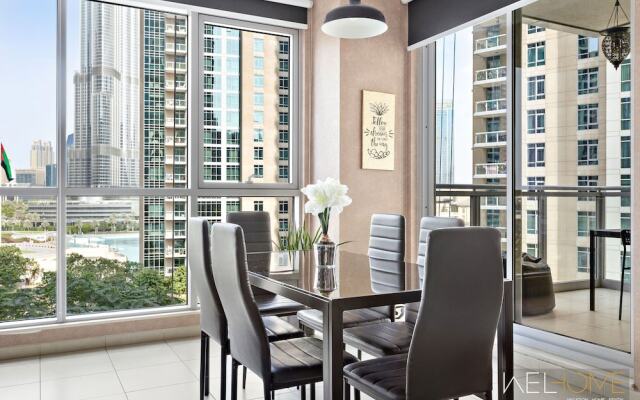 WelHome - Luxurious apartment with Burj Khalifa views
