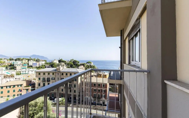 Panoramic sea View in Nervi