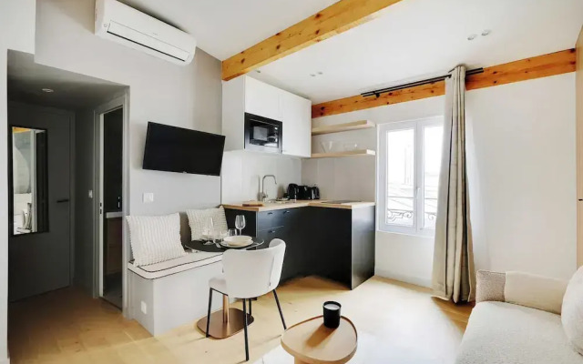 Cosy Studio With AC -2p- Sacra-coeur Montmartre
