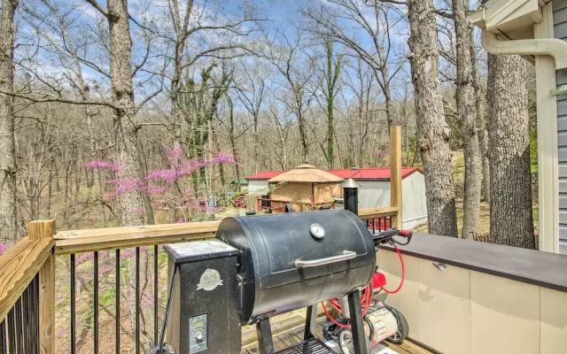 Dock & Furnished Deck: Lakefront Gravois Mills Gem