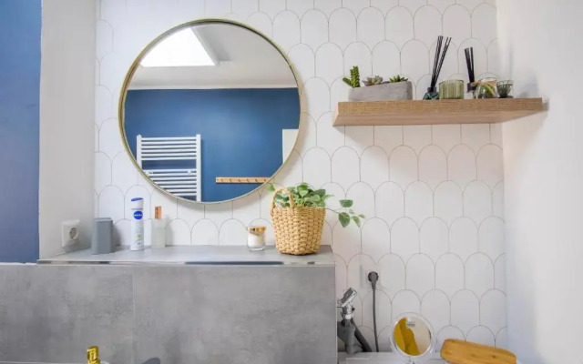 4-Room Luxury Apartment - close to Central Station, free parking, kitchen