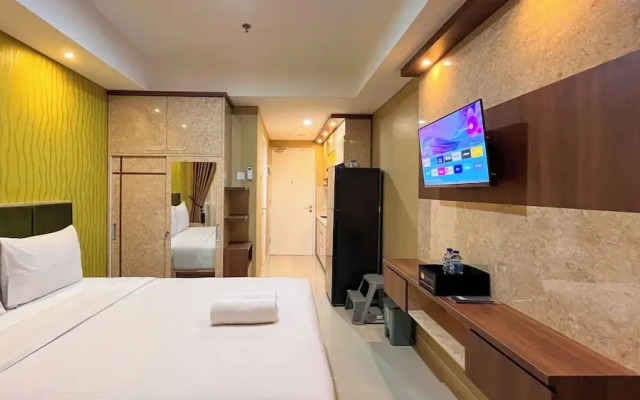 Modern Studio Room Apartment At Tamansari Skylounge Makassar