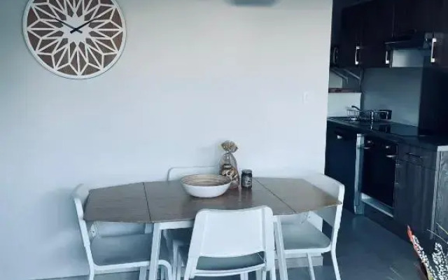 T2 calme avec vue mer et borne de recharge