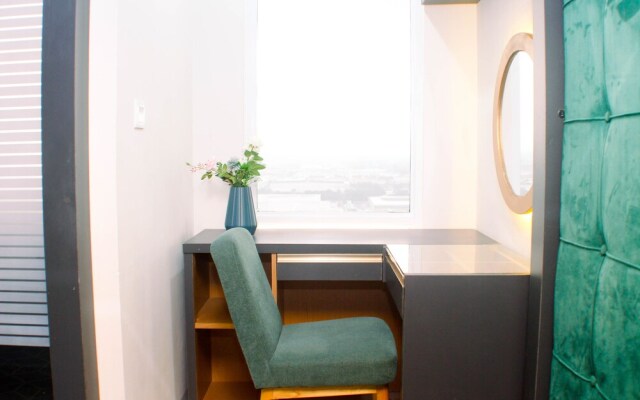 Cozy Living And Modern Studio At Vasanta Innopark Apartment