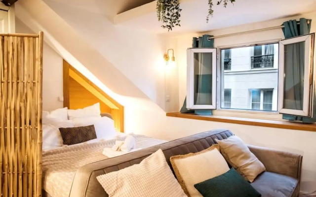 Spacious studio in Paris Hyper Center - Smart TV & WIFI - 4P