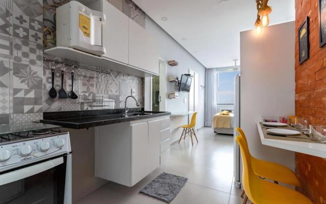 CopaLoft 01 Copacabana Junto à praia e metrô