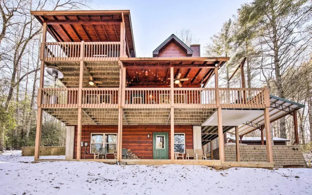 Stunning Blue Ridge Retreat w/ River Access!