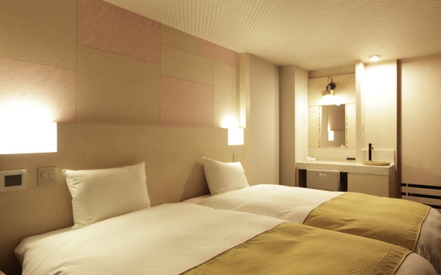 Standard Open Air Bath Twin room (트윈 침대 2개) 사진 1