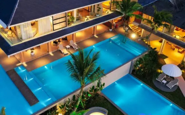 Three-color Yunhe B&B (Xishuangbanna Jinghong Mengxi Big Buddha Temple Manhona Branch) – Pool – Xishuangbanna