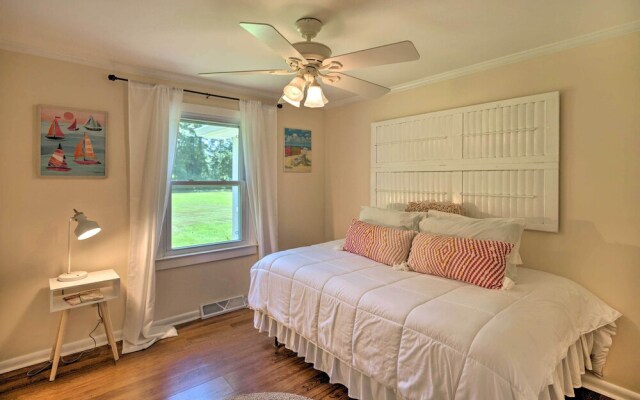 Waterfront Reedville Home w/ Private Dock!