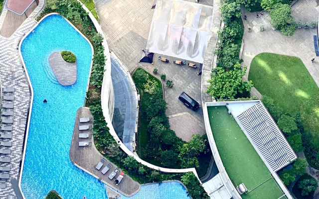 Cozy 1br w/ balcony @ AIR Makati * SKYLINE view