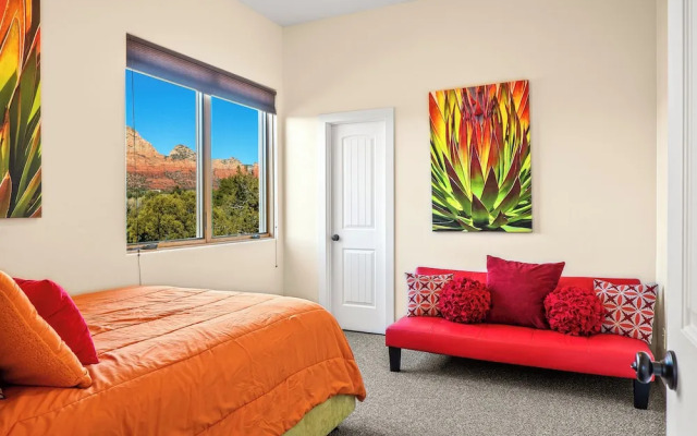 Furnished Patio & Views: West Sedona House!