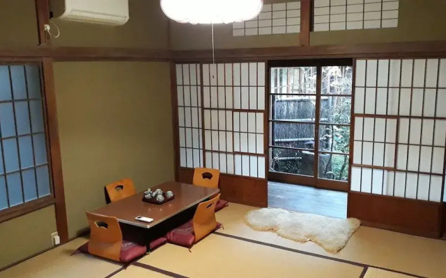 Traditional Japanese House Near Sea