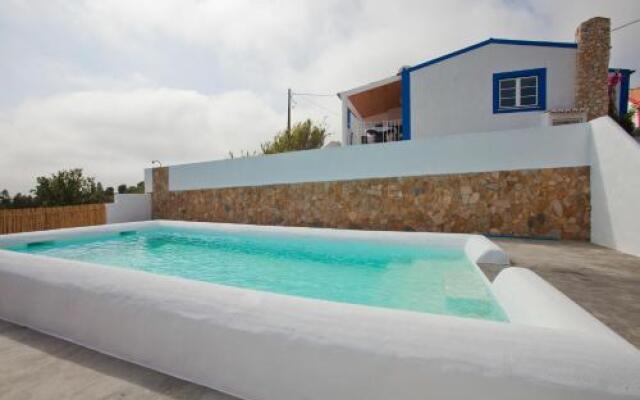 Casa Azul Da Relva, Com Piscina