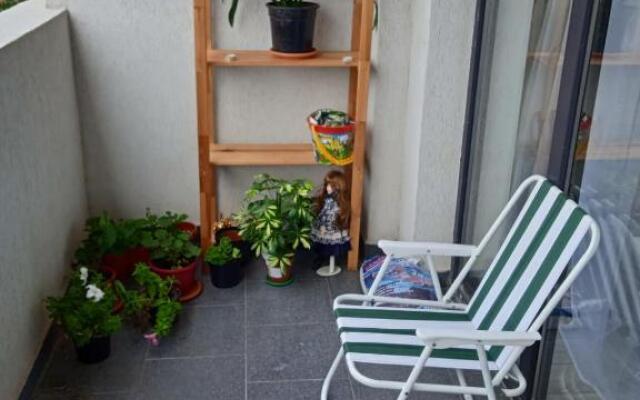 Deluxe 2 bedroom apartment with balcony and private parking