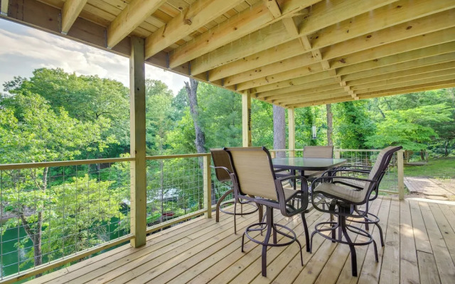 Waterfront Home w/ Views & Dock in Sunrise Beach!