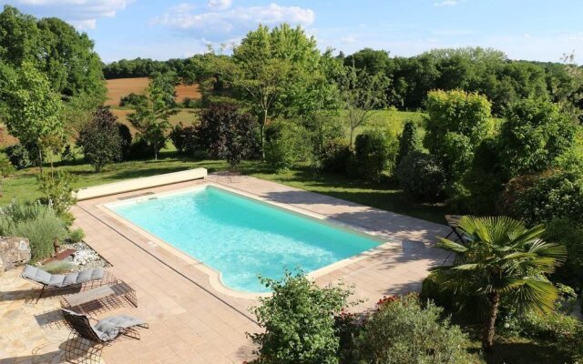 Villa With 4 Bedrooms in Saint-genies, With Private Pool, Furnished Garden and Wifi - 200 km From the Beach