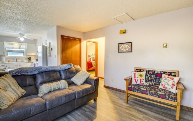 Downtown Pierre Apartment ~ 1/2 Mi to River!