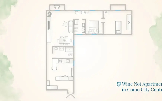 Wine Not Apartment in Como City Centre