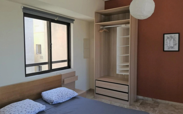 5th floor apartment with city view