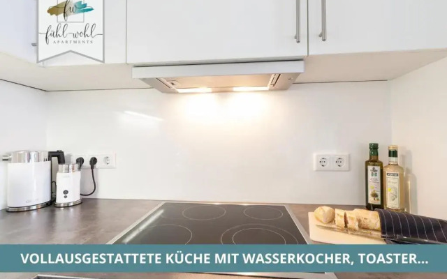 Apartment am Hofgarten - 2 Zi Küche, Duschbad, Balkon und Parkplatz