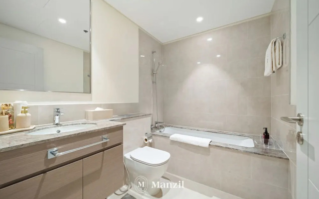 Manzil - 3BR in Downtown with Burj View