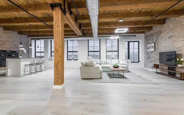 3 BDR Downtown Luxury Loft-spacious, Safe & Secure