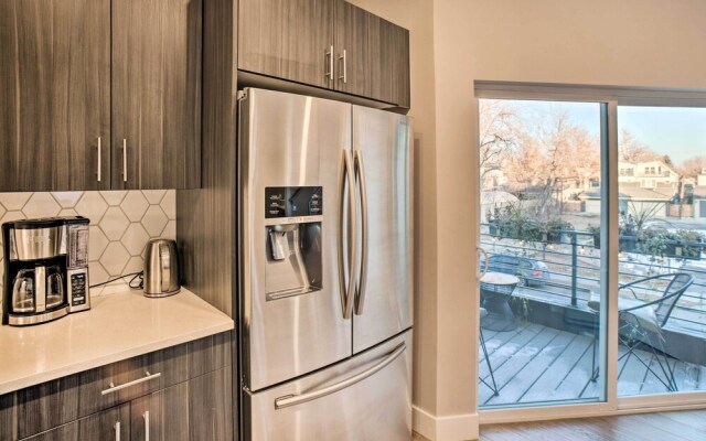 Trendy Denver Townhouse ~ 3 Miles to Downtown!