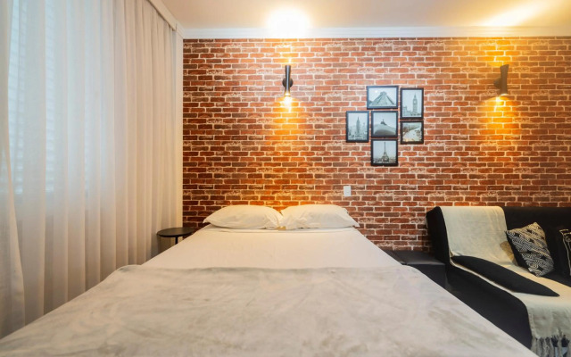 Lindo Apartamento frente para praia, Wi-Fi, estacionamento gratuito