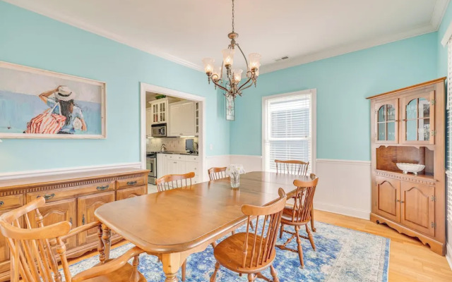 Waterfront Oak Island Home w/ Dock