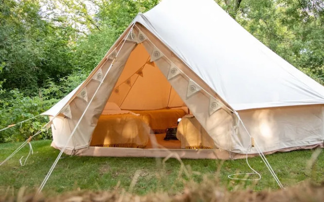 Nine Yards Bell Tents at The Open