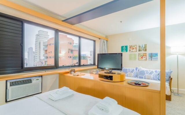 Ce1407 Flat Para até 4, Andar Alto no Jardins!