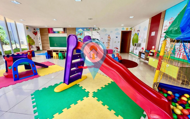 Apto 3 Quartos em Home Club com telas de Proteção